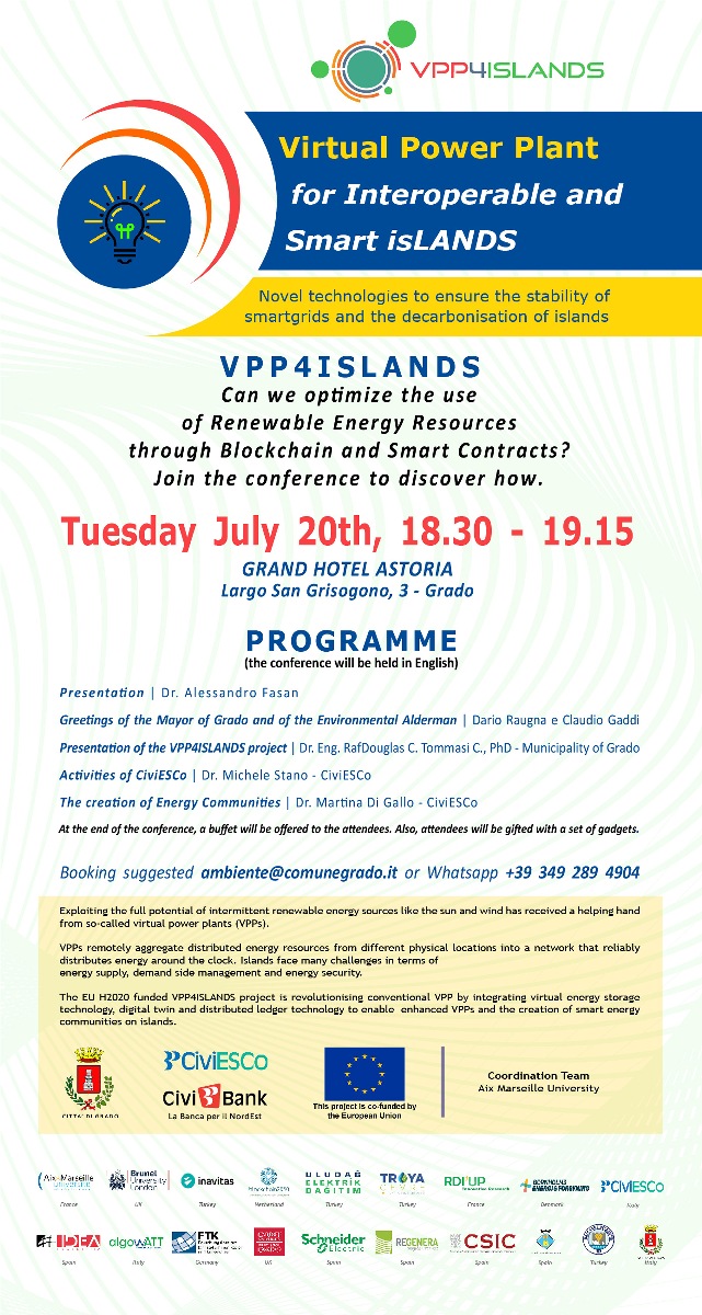 Conferenza VPP4ISLANDS